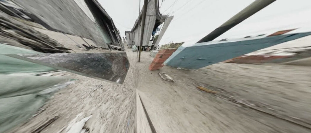 Playa Bagdad / SpaceX: reflejos de ruido