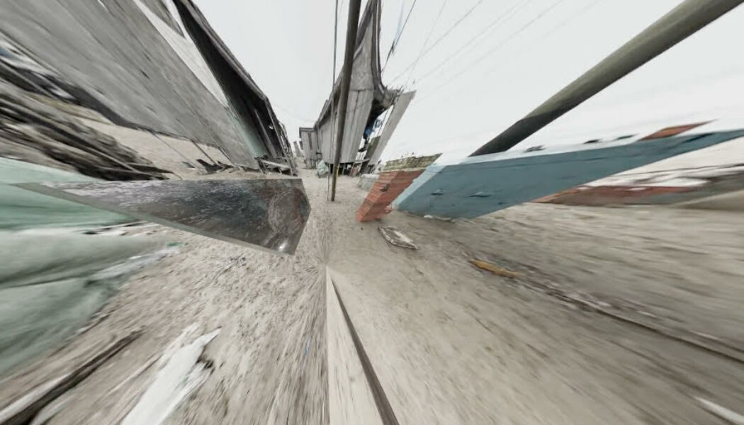 Playa Bagdad / SpaceX: reflejos de ruido